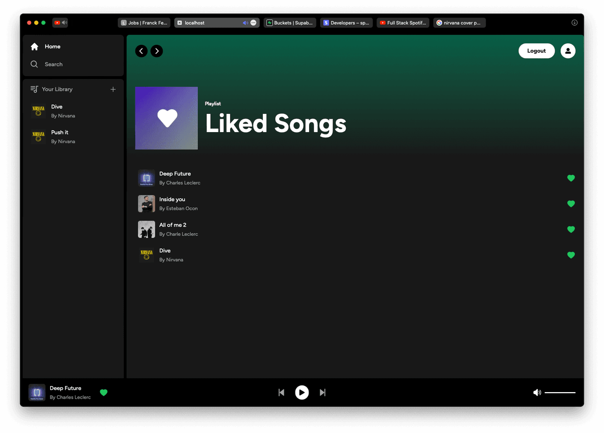 Spotify clone-5